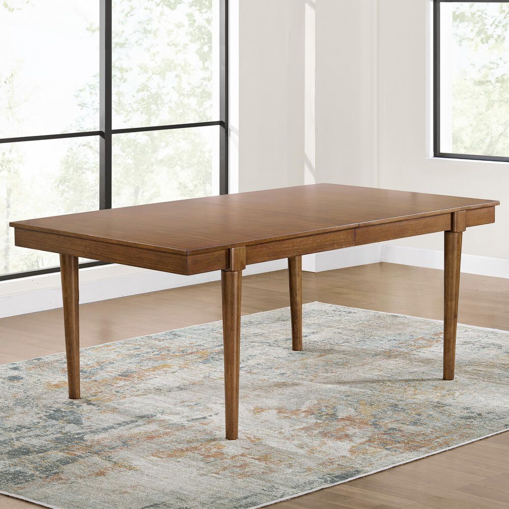 Ashley Lyncott Dining Table in Brown, , large