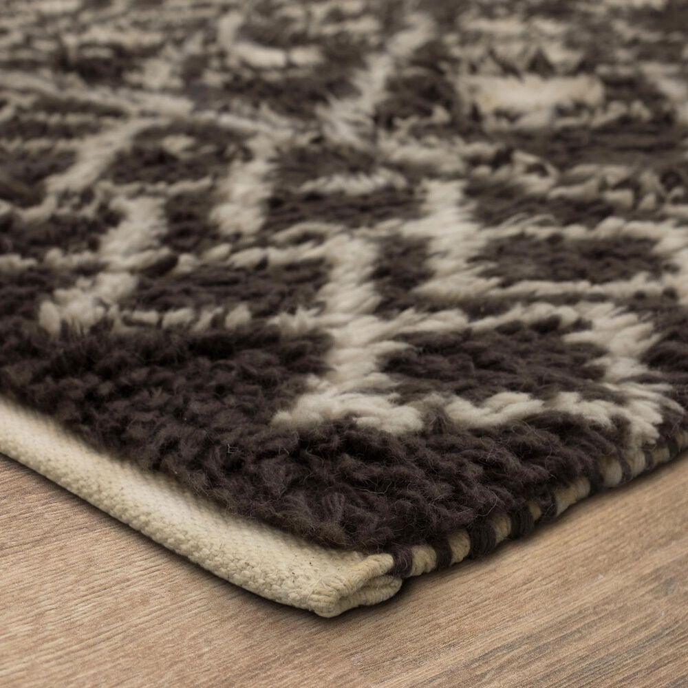 Drew and Jonathan Home Kasbah Atlas 8&#39; x 10&#39; Charcoal Area Rug, , large