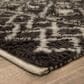 Drew and Jonathan Home Kasbah Atlas 8" x 10" Charcoal Area Rug, , large