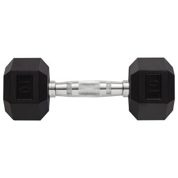 ProForm 10 Lb Rubber Hexagon Dumbbell, , large