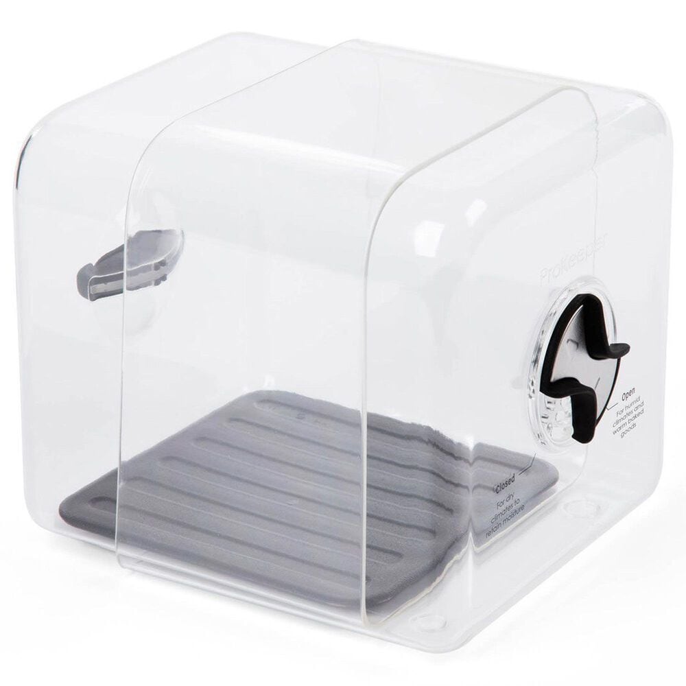 Progressive ProKeeper Plus 11" Adjustable Bread Bin in Clear, , large