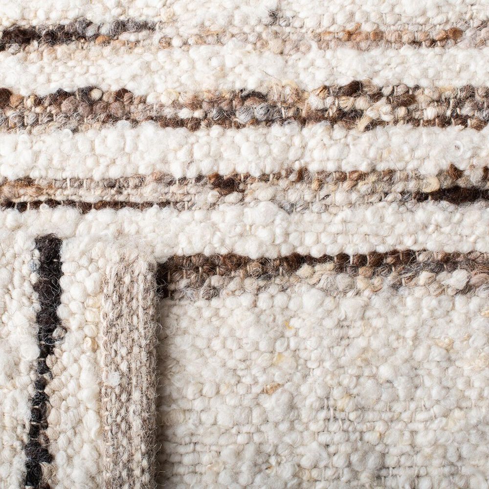 Safavieh Natura NAT325Z 2&#39;3&quot; x 8&#39; Black and Ivory Runner, , large