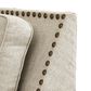 Ashley Claredon Loveseat in Linen, , large