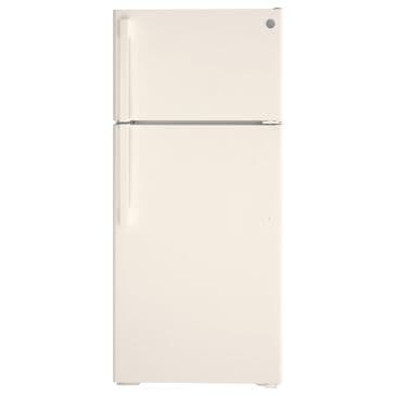 GE Appliances 16.6 Cu. Ft. Energy Star Top Freezer Refrigerator in Bisque, , large