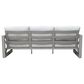 Steve Silver Co. Dalilah 4-Piece Patio Conversation Set in Off-White, , large