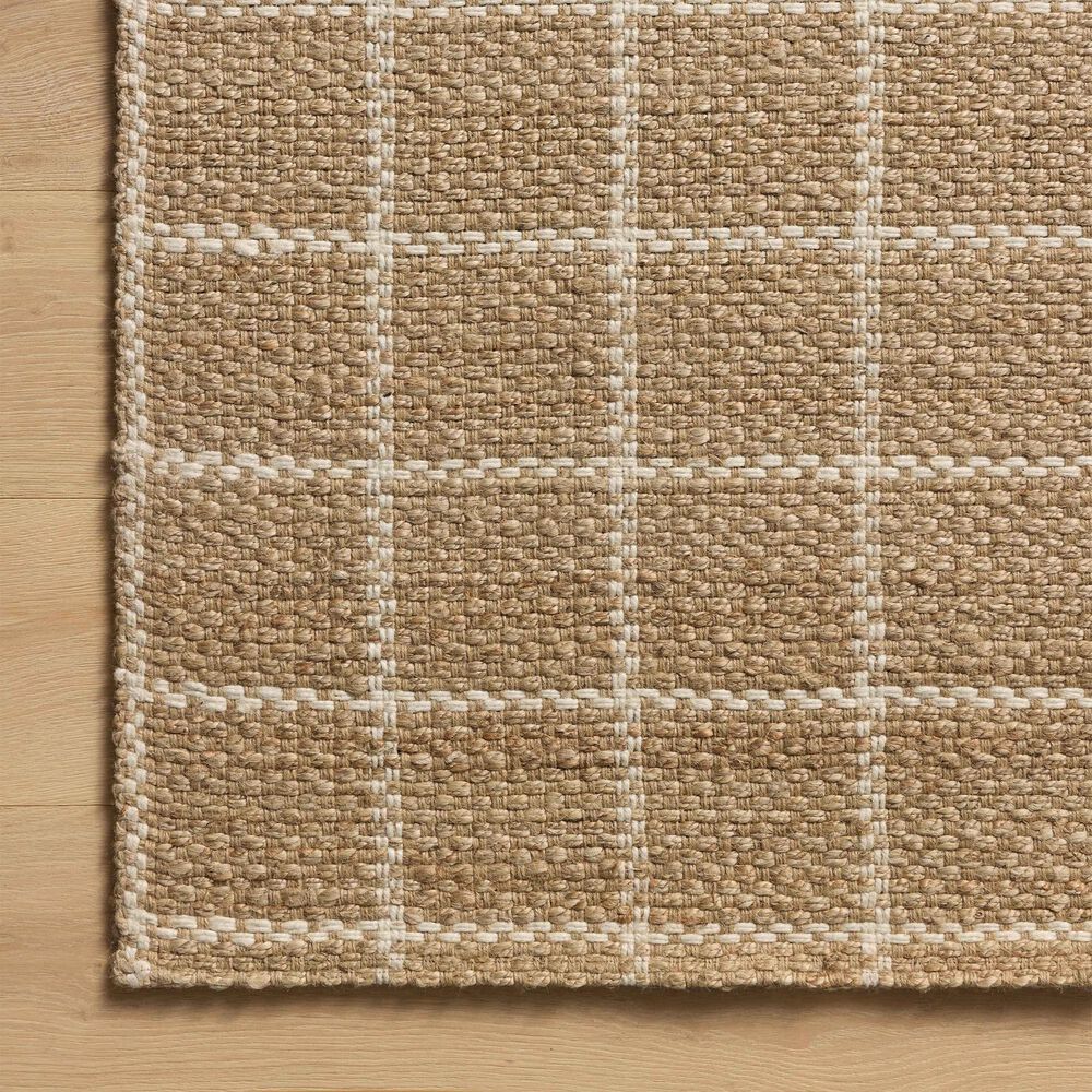 Loloi II Fletcher 3&#39;6&quot; x 5&#39;6&quot; Natural and Ivory Area Rug, , large