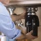 GE Appliances 1/3 HP Continuous Feed Garbage Disposer in Black, , large