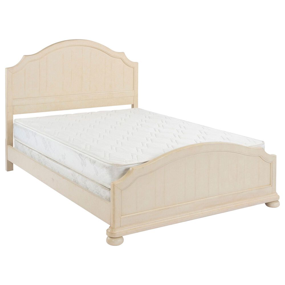 Homestyles Provence Queen Bed in Antiqued White, , large