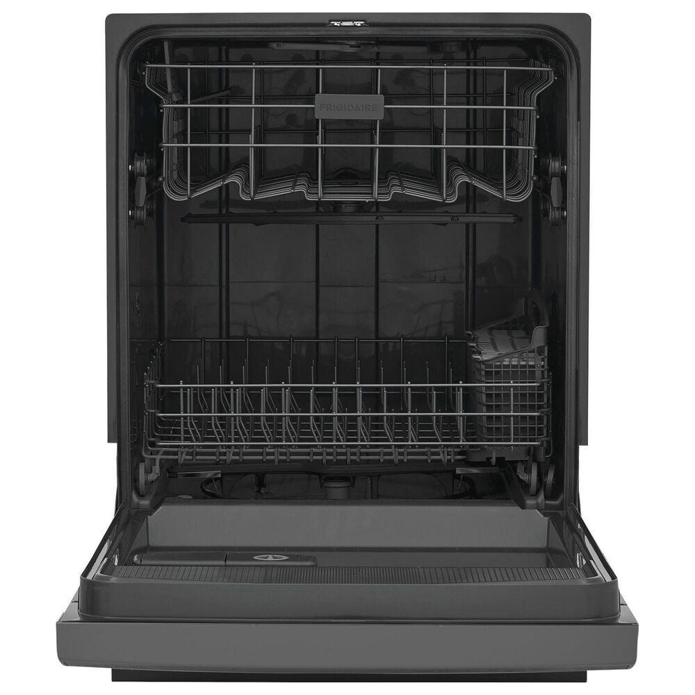 Frigidaire 4-Piece Kitchen Package with 25.6 Cu. Ft. Side-by-Side Refrigerator and 5.3 Cu. Ft. Electric Range in Stainless Steel, , large