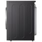 LG 9 Cu. Ft. Smart Front Load Electric Dryer in Brushed Black Steel, , large