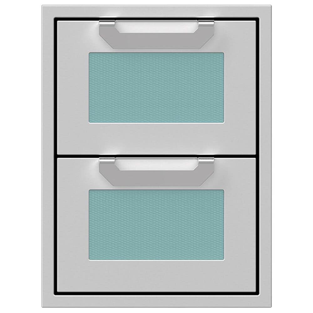 Hestan 16" Double Storage Drawer in Turquoise, , large