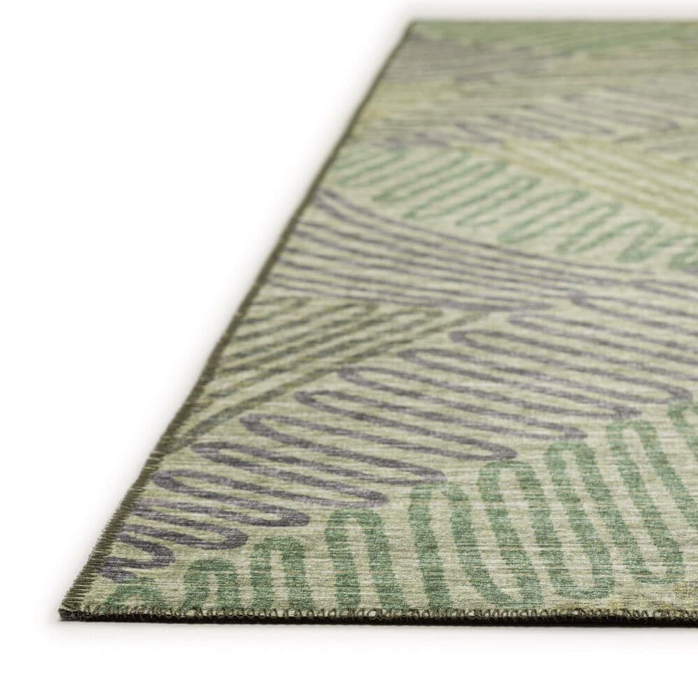 Dalyn Rug Company Sedona Floral 3&#39; x 5&#39; Moss Indoor/Outdoor Area Performance Rug, , large