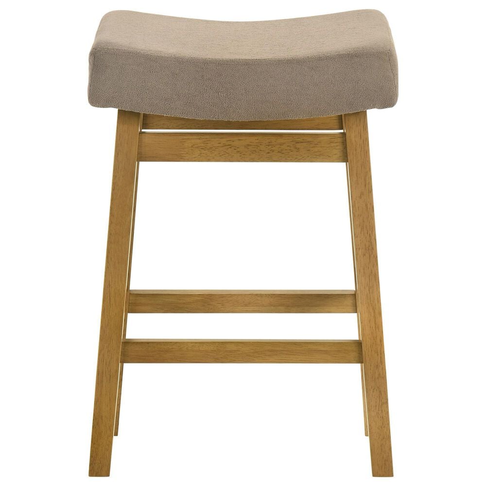 Armen Living Lenon Counter Height Stool in Amber Glow, , large