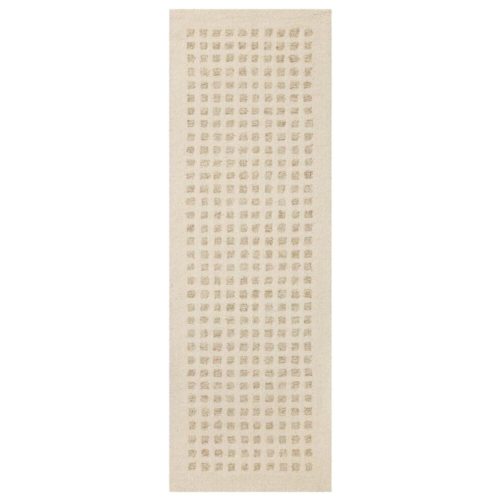 Chris Loves Julia x Loloi Polly POL-01 Ivory Natural Rug - 3 ft 6 in x 5 ft 6 in