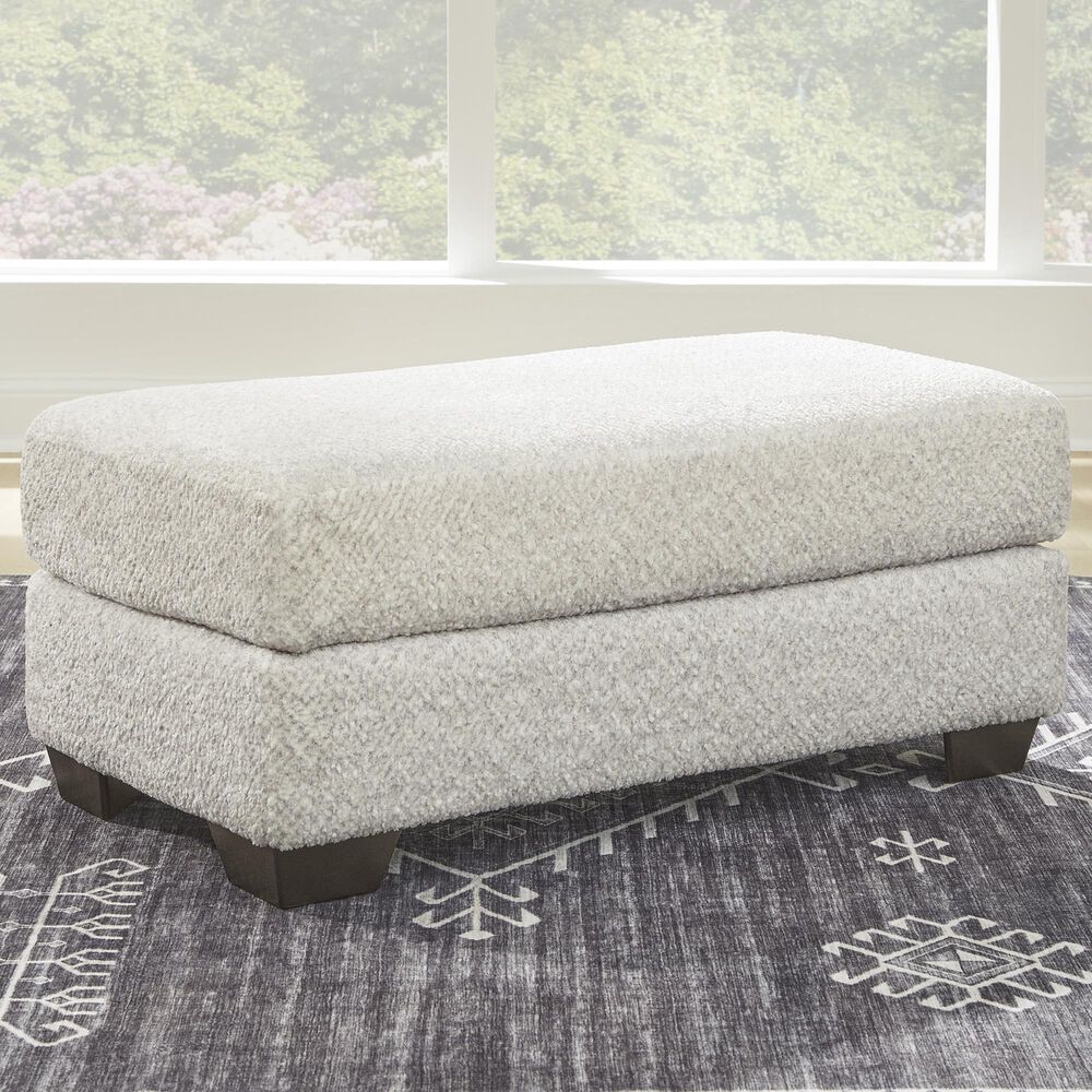 Ashley Brebryan Ottoman in Flannel, , large