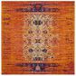 Safavieh Monaco MNC209H-5SQ 5" Square Orange/Multi Area Rug, , large