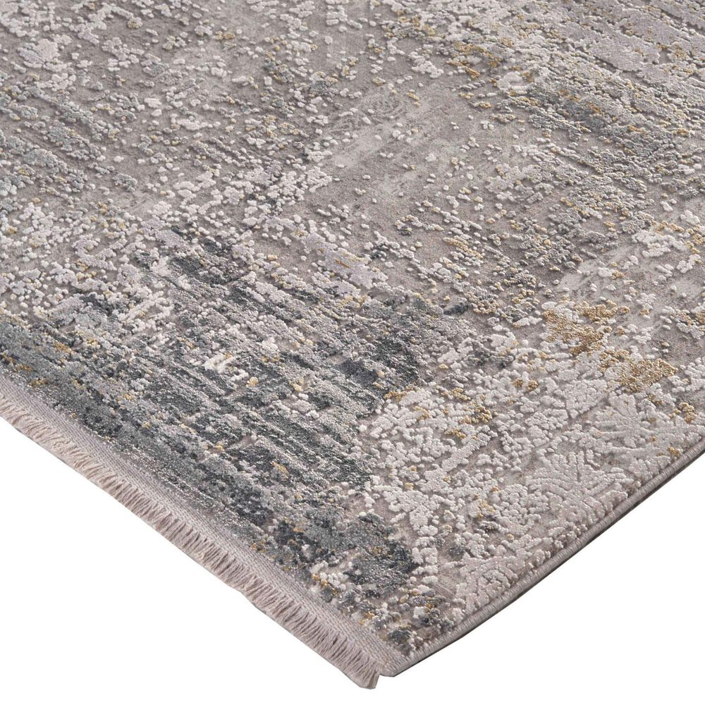 Feizy Cadiz 9&#39;9&quot; x 13&#39;2&quot; Light Gray and Ivory Area Rug, , large