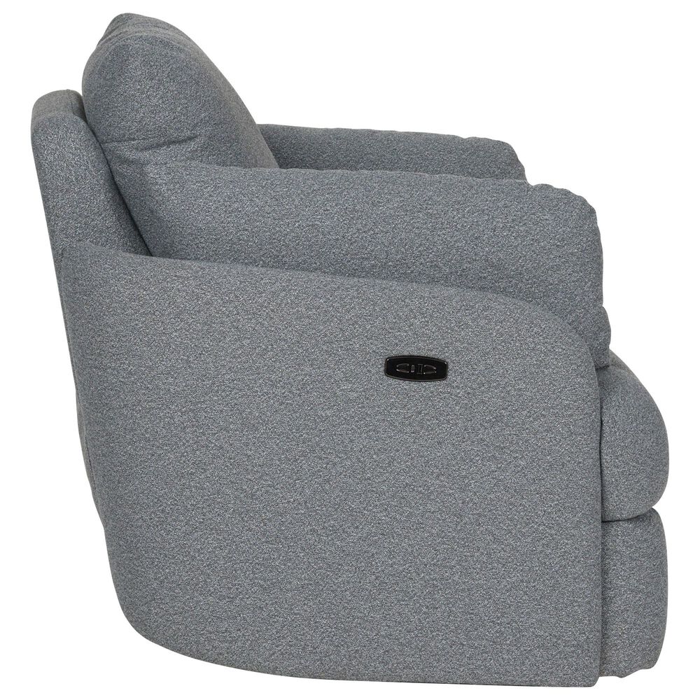 Ashley Alainmont Next-Gen Nuvella Power Swivel Recliner in Salt and Pepper, , large