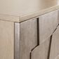 Hooker Furniture Westwood 90" Credenza in Polished Limestone and Silver, , large
