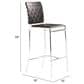 Zuo Modern Criss Cross Counter Stool in Black (Set of 2), , large