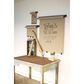Kalalou 22" x 3.5" Hanging Note Roll in Brown, , large