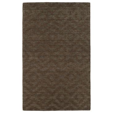 Kaleen Rugs Imprints Modern IPM04-40 8" x 11" Chocolate Brown Area Rug, , large