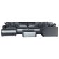 Hartsfield Remington 5-Piece Stationary Right Facing Chaise Sectional in Slate, , large