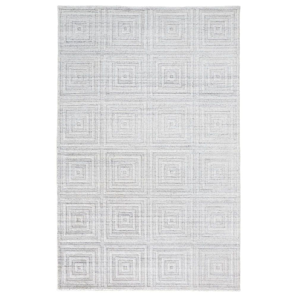 Feizy Redford 8670F 10" x 14" White and Silver Area Rug, , large