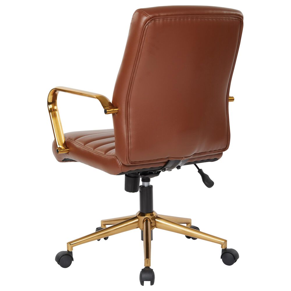 OSP Home FL Series Office Chair in Saddle, , large