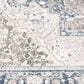 Central Oriental Trisha Yearwood Belmont Jabari 3"3" x 5"3" Tan and Dark Blue Area Rug, , large