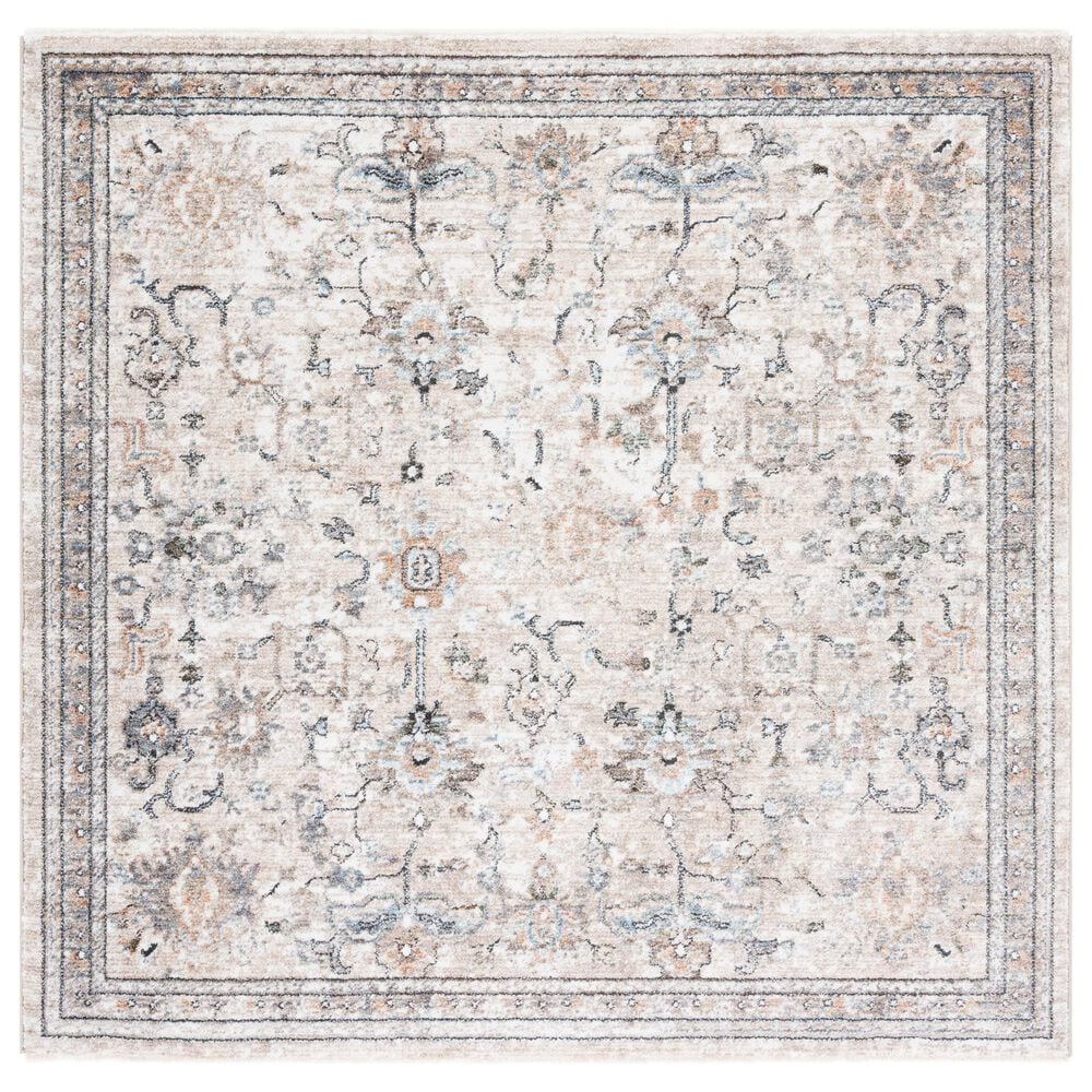 Safavieh Jasmine JSM333F 5"3" Square Grey and Blue Area Rug, , large