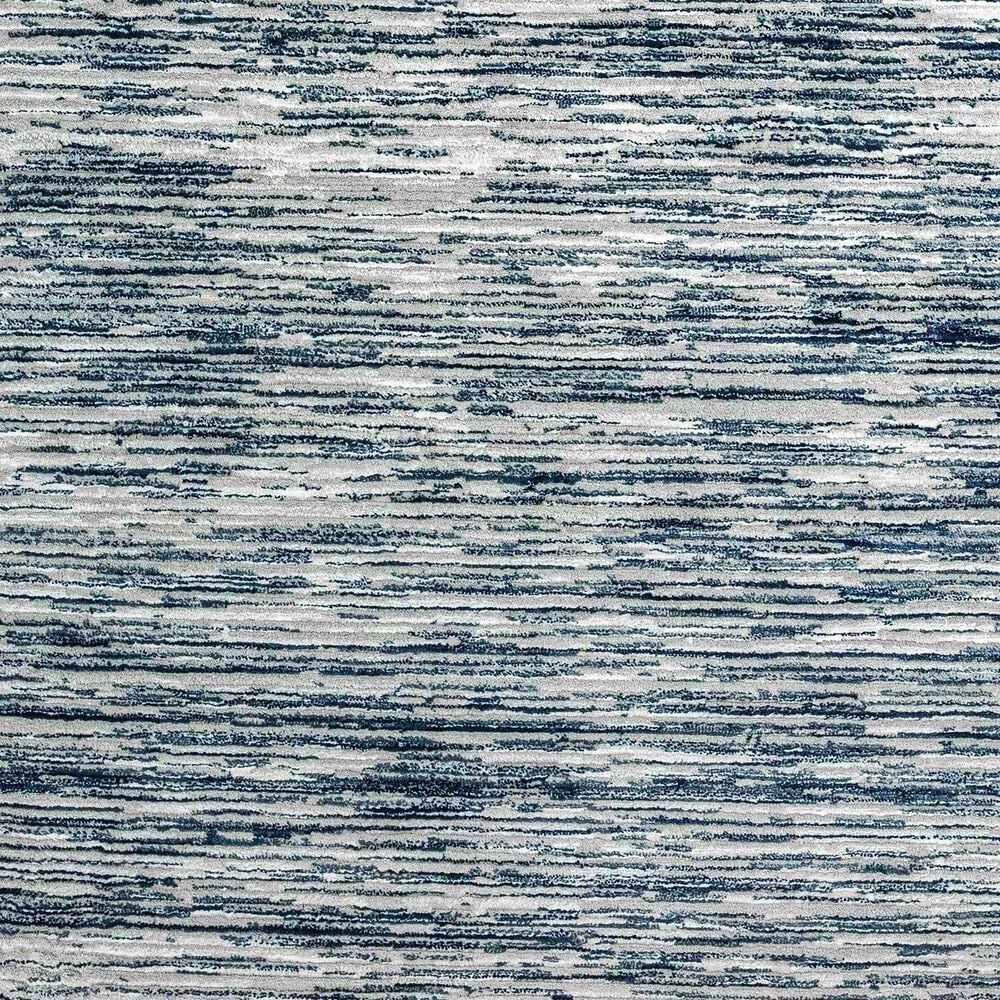 Radici USA Davide Striped 7&#39;10&quot; x 10&#39;6&quot; Blue Area Rug, , large