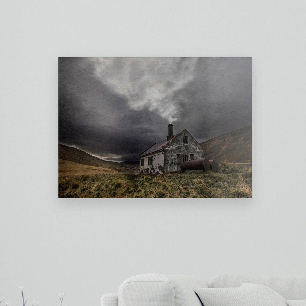 Timberlake Bragi Ingibergsson "Steam Of Time" 16" x 22" Floating Brushed Aluminum Art, , large