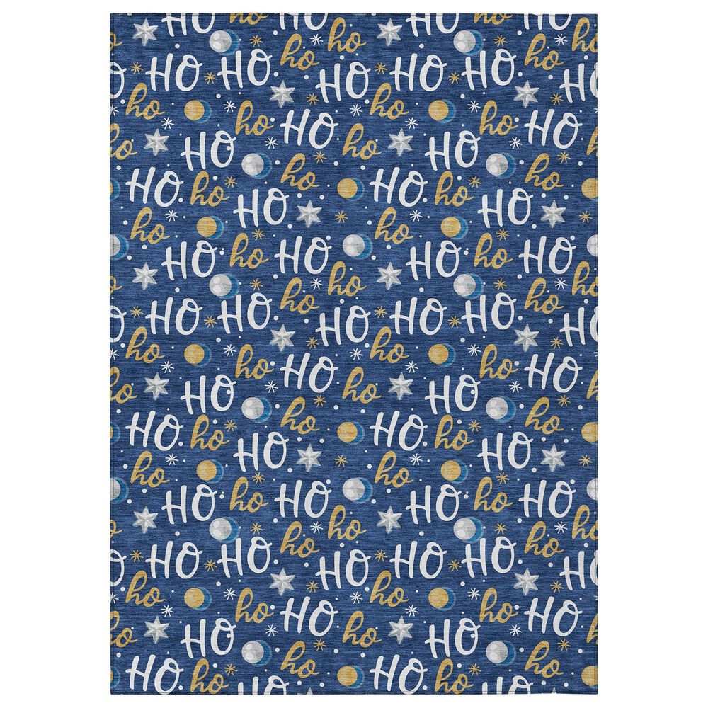 Dalyn Rug Company Wonderland WN18 3" x 5" Navy Indoor/Outdoor Area Rug, , large