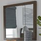 Riva Ridge Modern Loft Rectangular Mirror in Greystone, , large