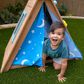 Kidkraft A Frame Hideaway & Climber in Natural, , large
