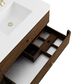 James Martin Allamari 72" Double Bathroom Vanity in Sable with 3 cm Phantome Eclos Top and Rectangular Sinks, , large