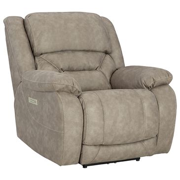 Homestretch Skywalker Power Wall-Saver Recliner in Fog, , large