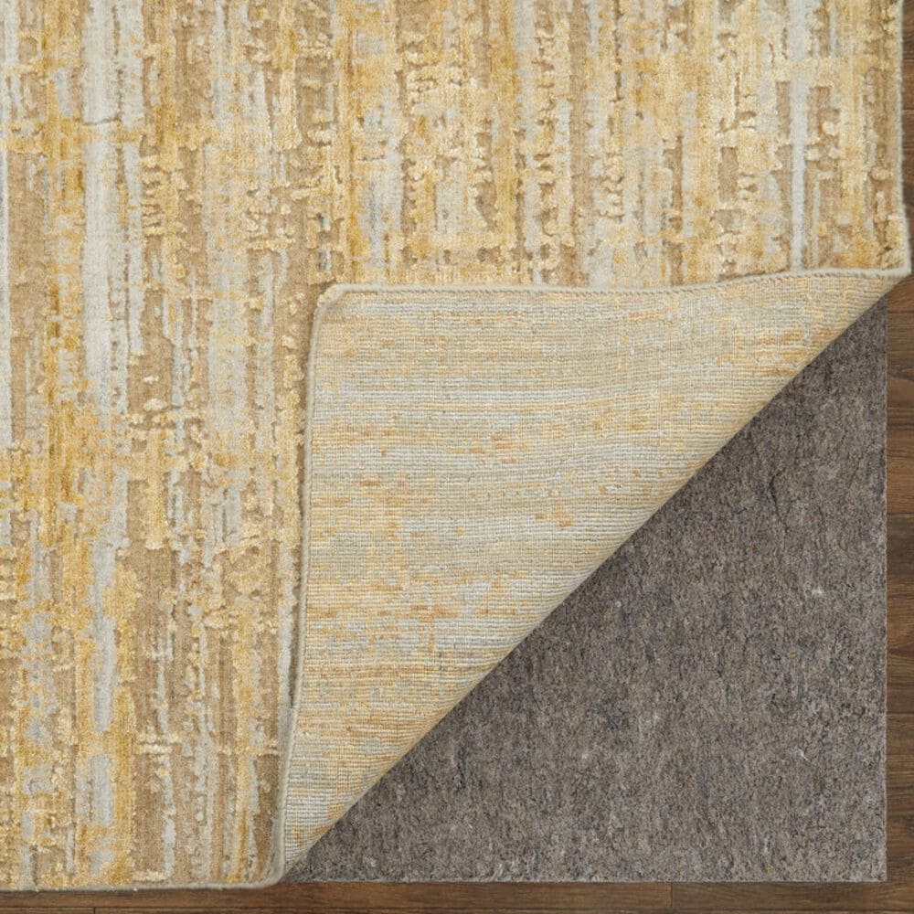 Feizy Eastfield 69FQF 8&#39; x 10&#39; Gold and Ivory Area Rug, , large