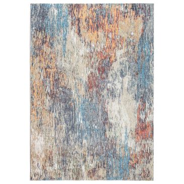 Kas Oriental Rugs Roxy Mirage 7"6" x 10" Blue and Red Area Rug, , large