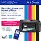Brother Wireless Color All-in-One Inkjet Printer in Black, , large