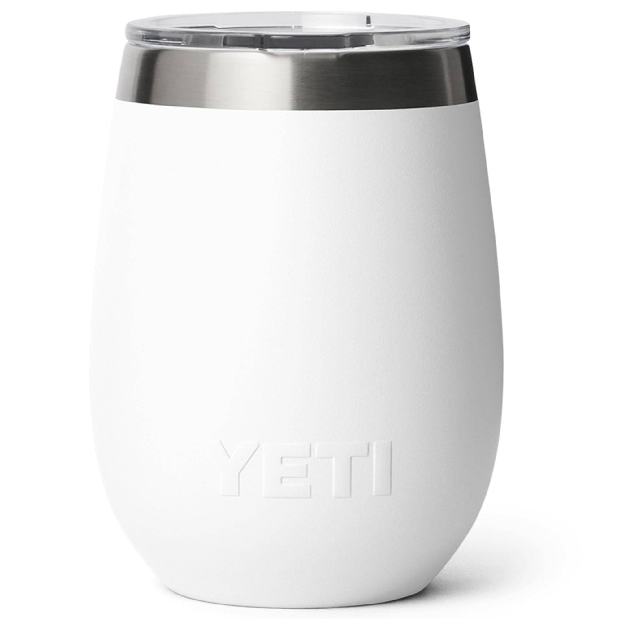 YETI Rambler 10 Oz Wine Tumbler with MagSlider Lid in White