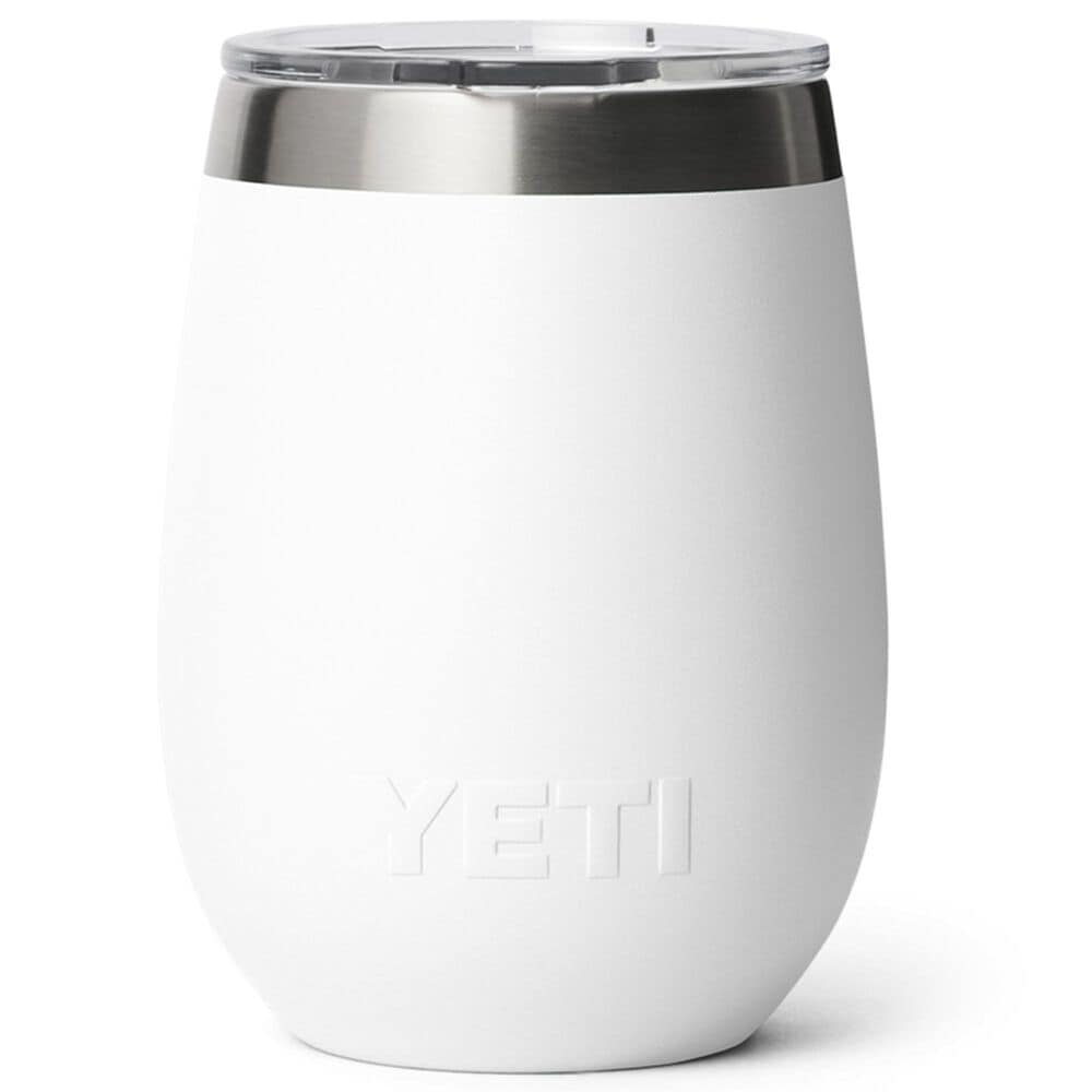 YETI Rambler 10 Oz Wine Tumbler with MagSlider Lid in White, , large