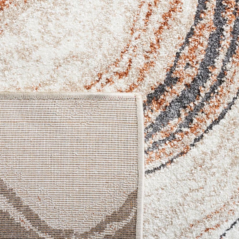 Safavieh Cyrus Shag CYR136A 9&#39; x 12&#39; Beige and Rust Area Rug, , large