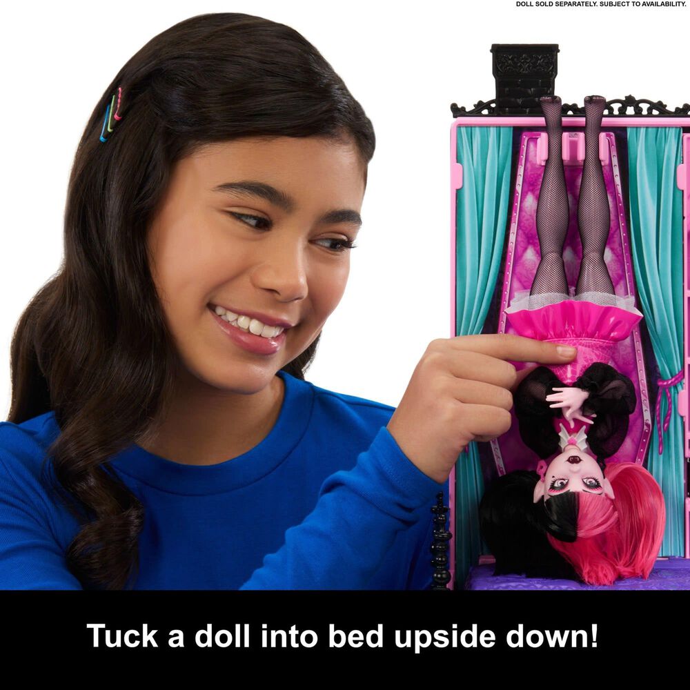Monster High Boo-tique Haunted Hotel Dollhouse in Multicolor, , large