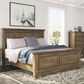 Ashley Feddinger California King Panel Bed in Chestnut Brown, , large