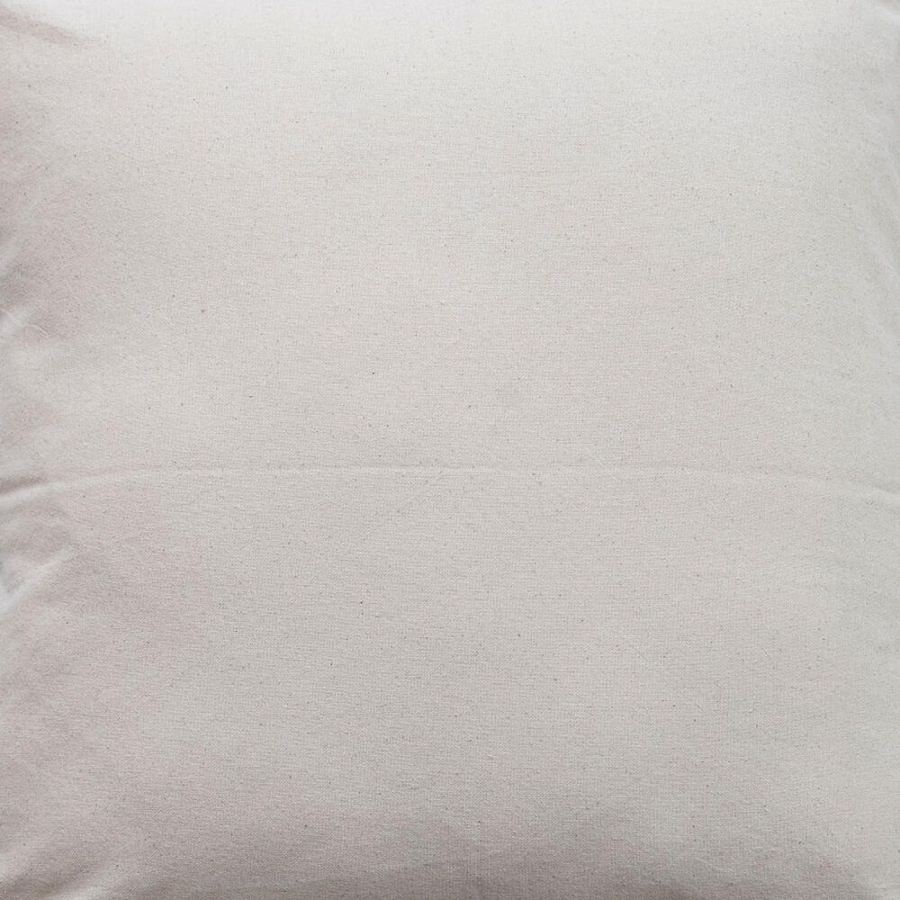 Creative Coop 20" Square Tufted Throw Pillow in Brown, , large