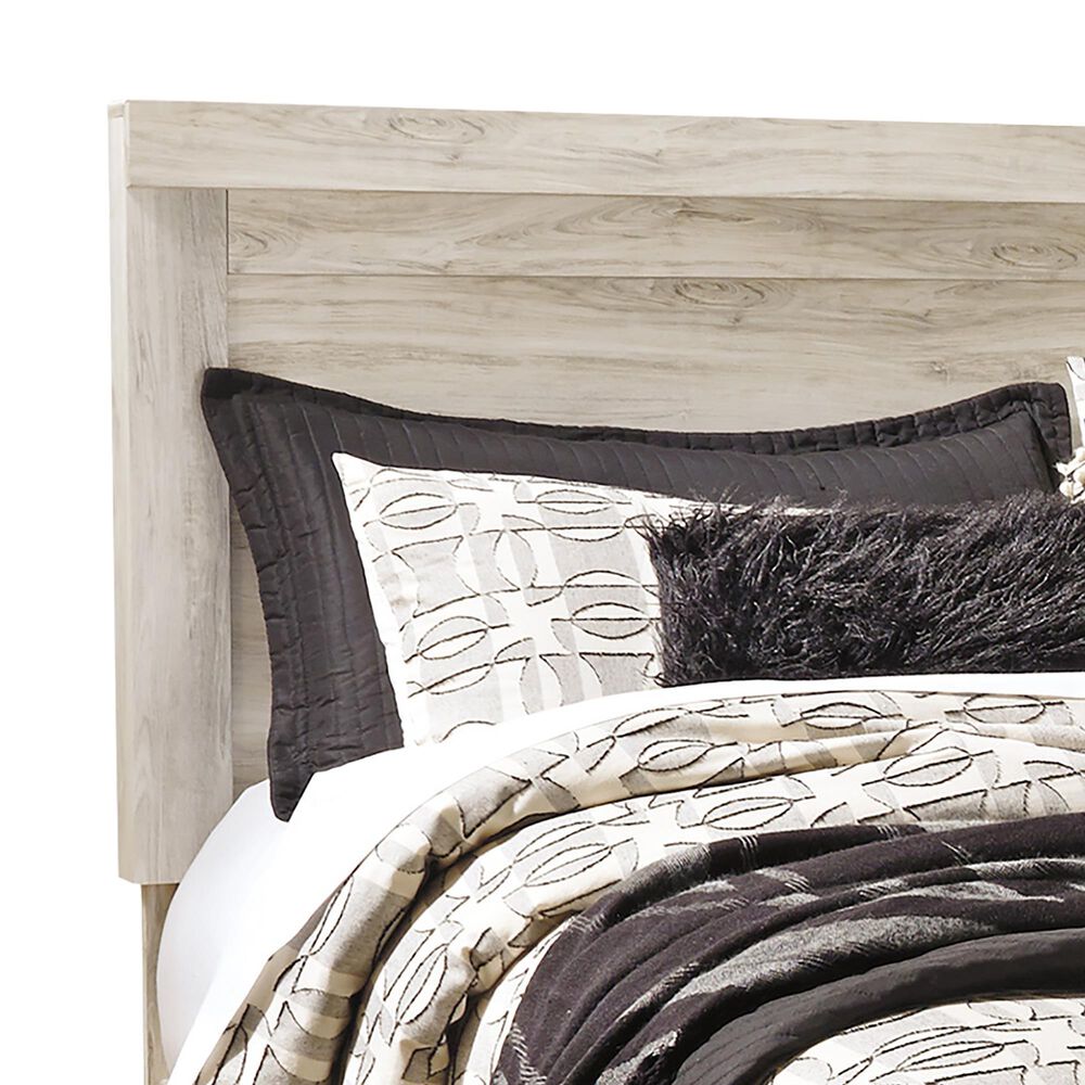 Ashley Bellaby King Storage Bed in Whitewash, , large