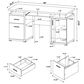 Pacific Landing Tracy Computer Desk in Mango, , large