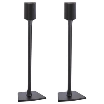 Sanus Fixed-HeightSpeaker Stand designed for Sonos Era 100, Pair in Black, , large